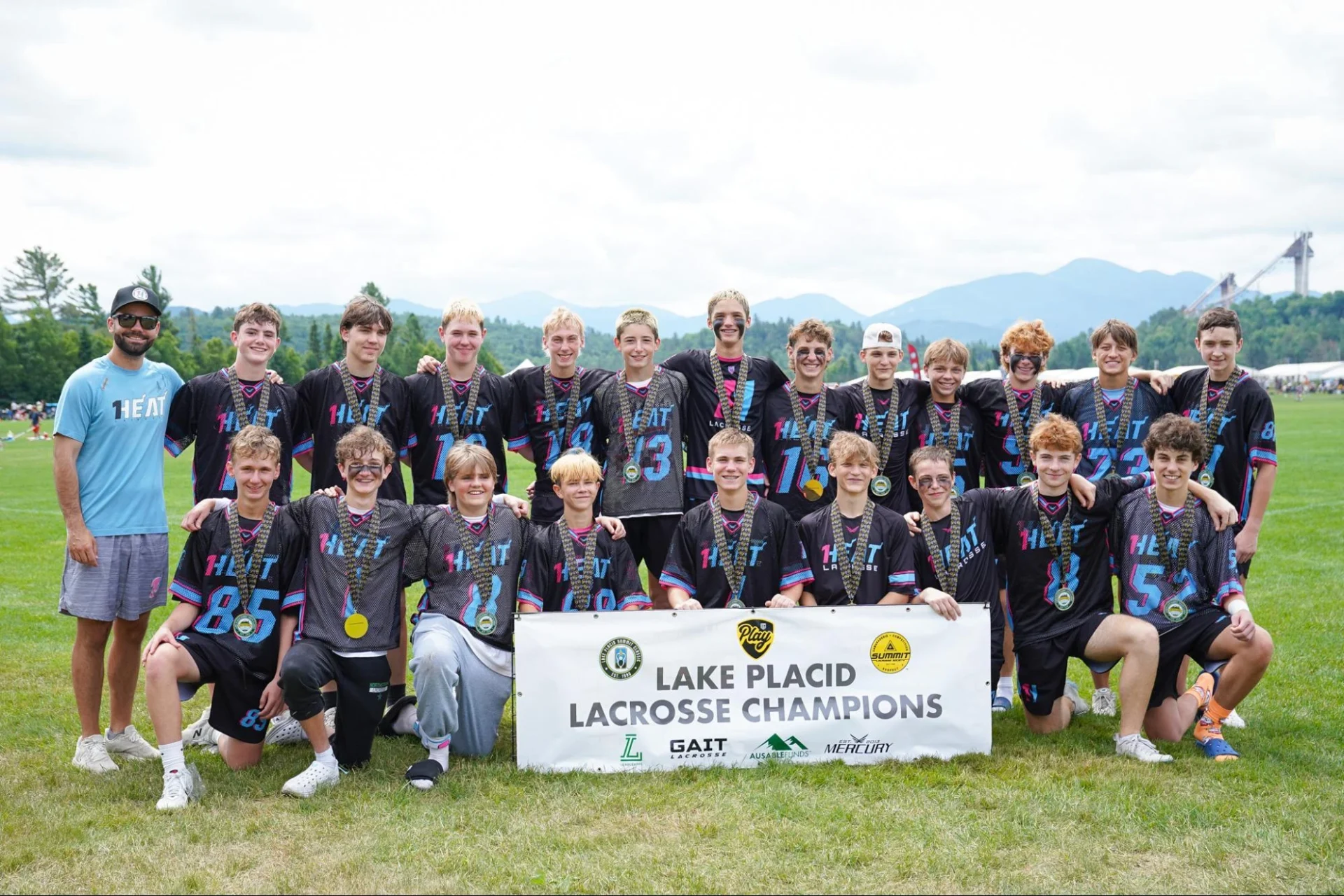 Boys 2028: Heat Lacrosse Black