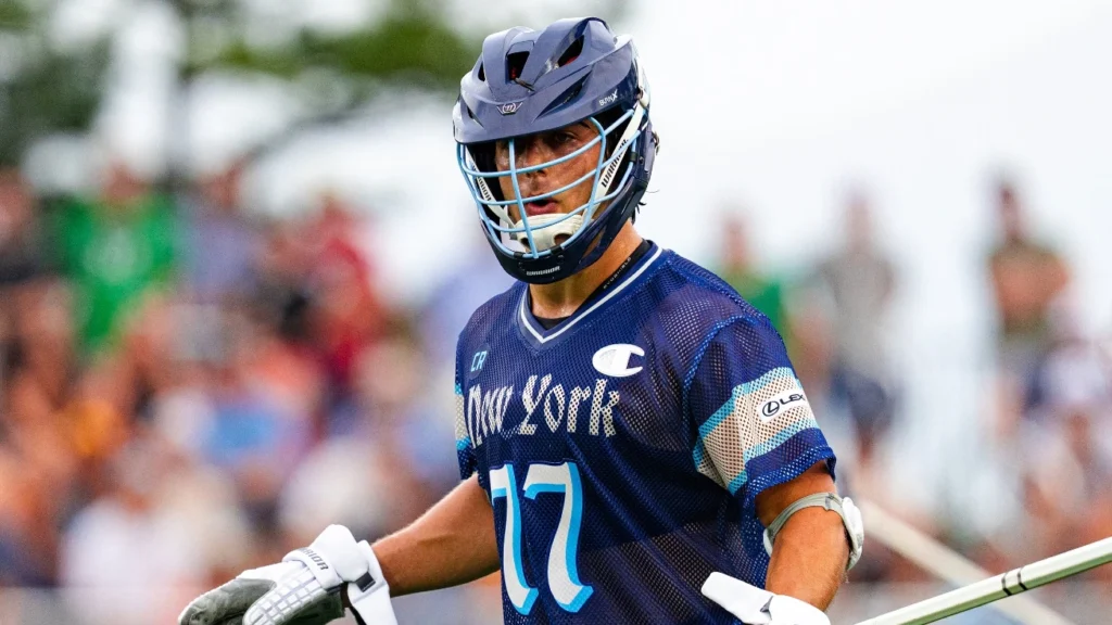 New York Atlas defenseman Gavin Adler