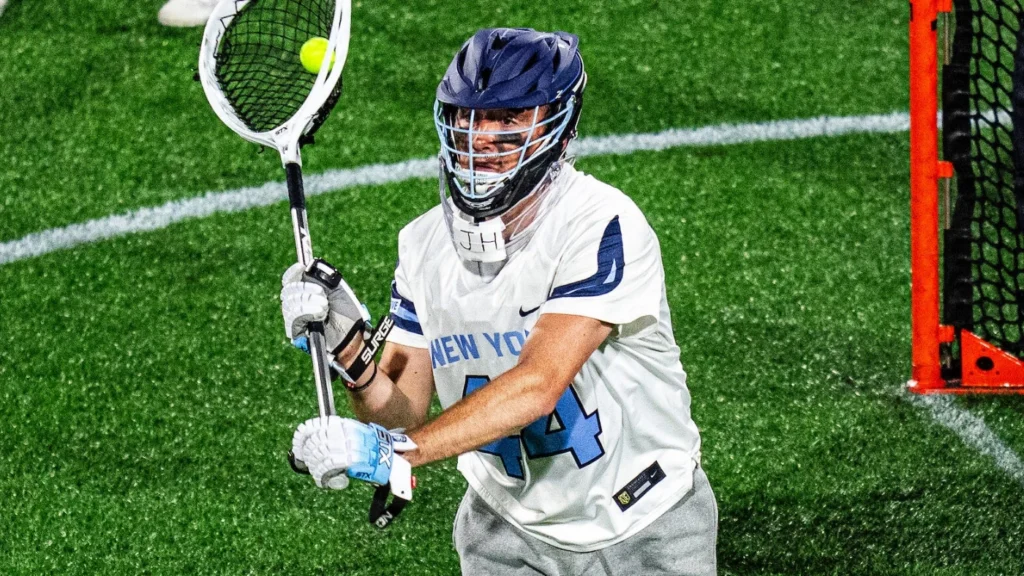 New York Atlas goalie Liam Entenmann